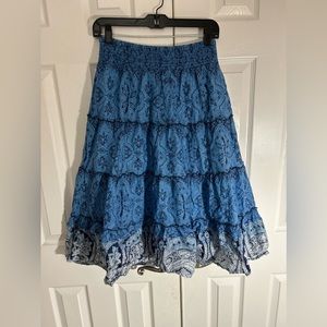 Style & Co. blue ombré skirt